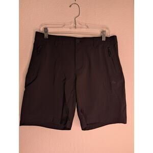 Kathmandu Aotearoa New Zealand Black Hiking Shorts Gorpcore W8 Black Outdoor
